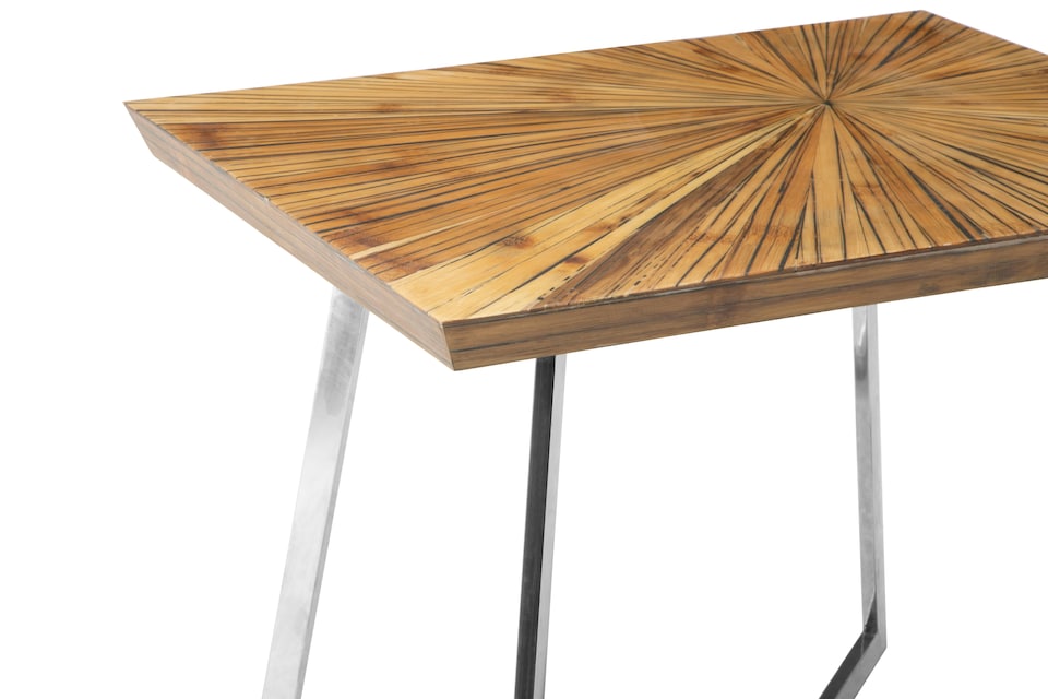 image 1 of Stylish Design Side Table, Durable Constructed Rectangular Side Table, Unique Modern Side Table For Lounge | Cream