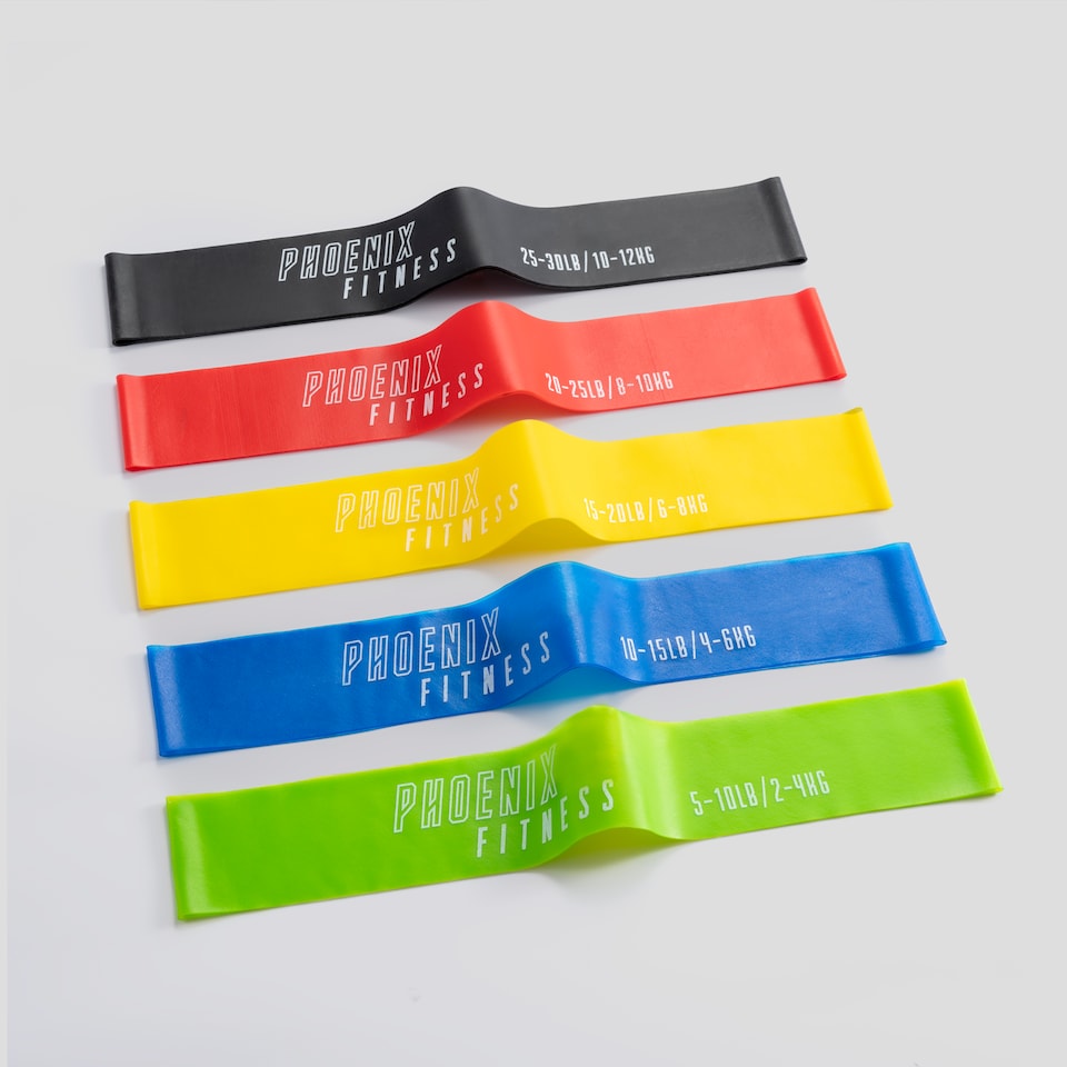 image 1 of Phoenix Fitness Loop Bands Set Standard | Multi