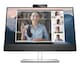 image 1 of HP E24mv G4 FHD Conferencing Monitor, 60.5 cm (23.8"), 1920 x 1080 pixels, Full HD, LCD, 5 ms, Black, Silver | Black | Black, Silver | 52.7 cm