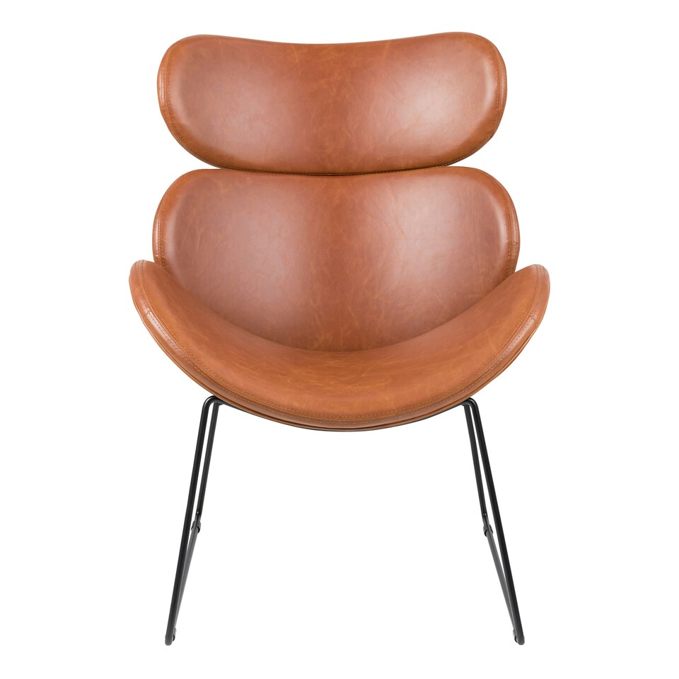 image 1 of Cazar Lounge Chair in Brown