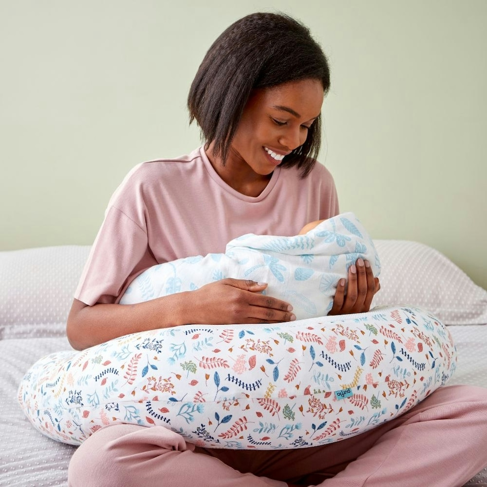 image 1 of Purflo Breathe Pregnancy Pillow - Botanical