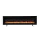 image 1 of Living and Home 50 Inch Modern Electric Fireplace - Wall Mounted/Freestanding, with Remote Control, 1800W