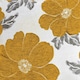 image 2 of Poppy Chenille 45cm x 45cm Ochre Cushion Set of 4 | Yellow | Cream & Grey | 45cm x 45cm x 10cm | 4