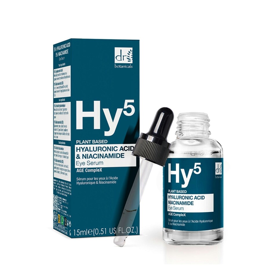 image 1 of Dr Botanicals Anti-Ageing Hyaluronic Acid Day Moisturiser & Eye Serum Kit