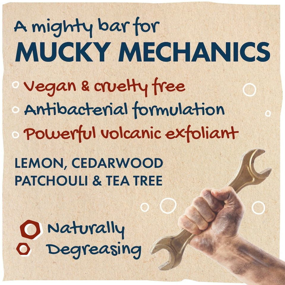 image 1 of Friendly Soap - Natural Mechanic's Soap - 95g