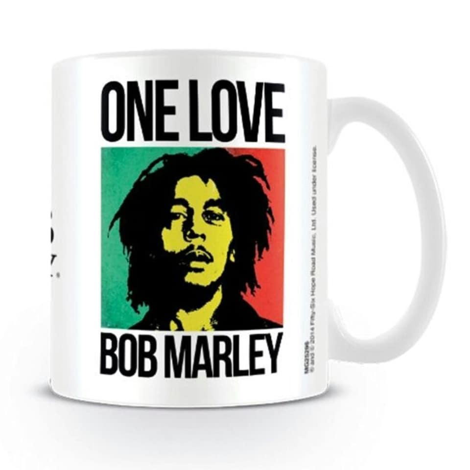 image 1 of Bob Marley One Love Mug - Multicoloured - One Size