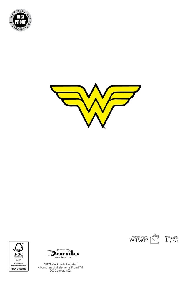 image 1 of Wonder Woman 'You're The Best' Mother's Day Card