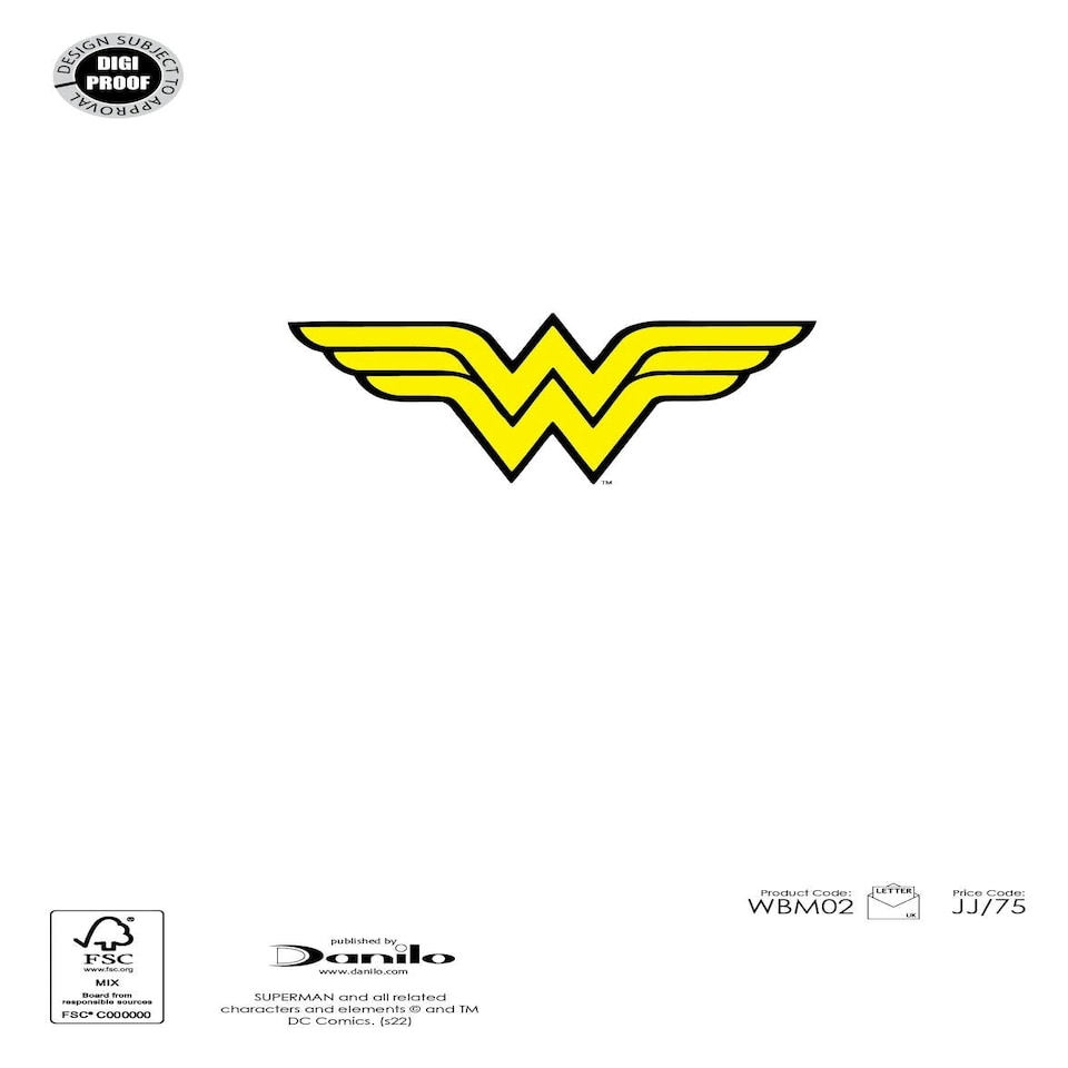 image 1 of Wonder Woman 'You're The Best' Mother's Day Card