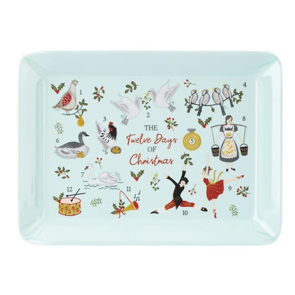 Twelve Days of Christmas Scatter Tray