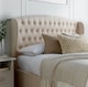 image 2 of Warwick Natural Velvet Ottoman Bed King Size | Multi