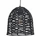 image 2 of Set of 2 Kleo - Dark String Pendant Lightshade | Black | Medium | 2
