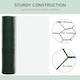 image 3 of PawHut Foldable Chicken Wire Mesh, for Rabbits, Ducks, Geese, 1 x 25m