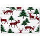 image 1 of Buffalo plaid woodland (placemat)