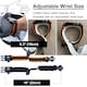 image 6 of aZengear Paracord Survival Bracelet (Pair), Flint Fire Starter, Whistle, Compass for Camping, Bushcraft and Emergency Equipment