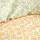 image 3 of Fusion Retro Daisy Floral Duvet Cover Set Yellow