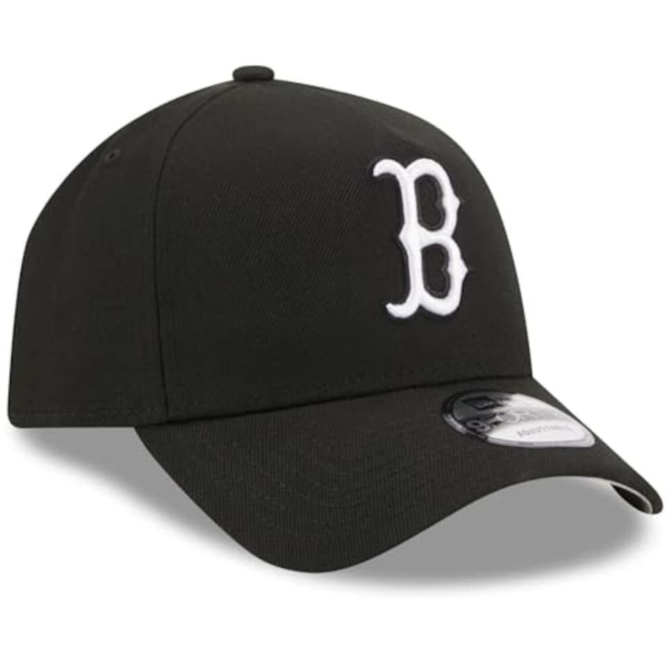 image 1 of New Era 9Forty A-Frame Cap - Boston Red Sox Black - One Size
