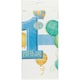 image 1 of Unique Party Plastic Balloons 1st Birthday Tablecloth - Blue/White - One Size