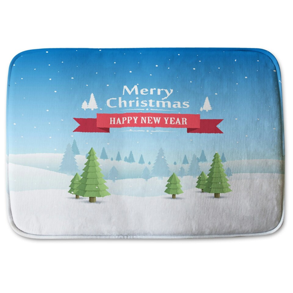 image 1 of Merry Christmas Cover Art (Bathroom Set)