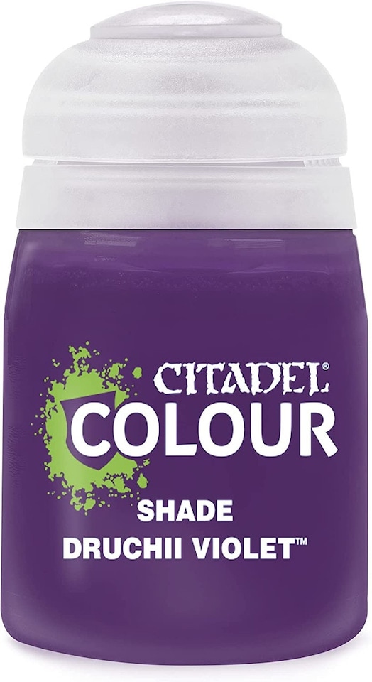 image 1 of Games Workshop Citadel Colour Shade: Druchii Violet (18ml) Paint