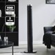 image 2 of GEEPAS 46" Tower Fan with Remote Control | Bladeless Oscillating , 45W Black