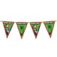 image 2 of Minecraft Paper Triangle Flag Bunting Banner 2m