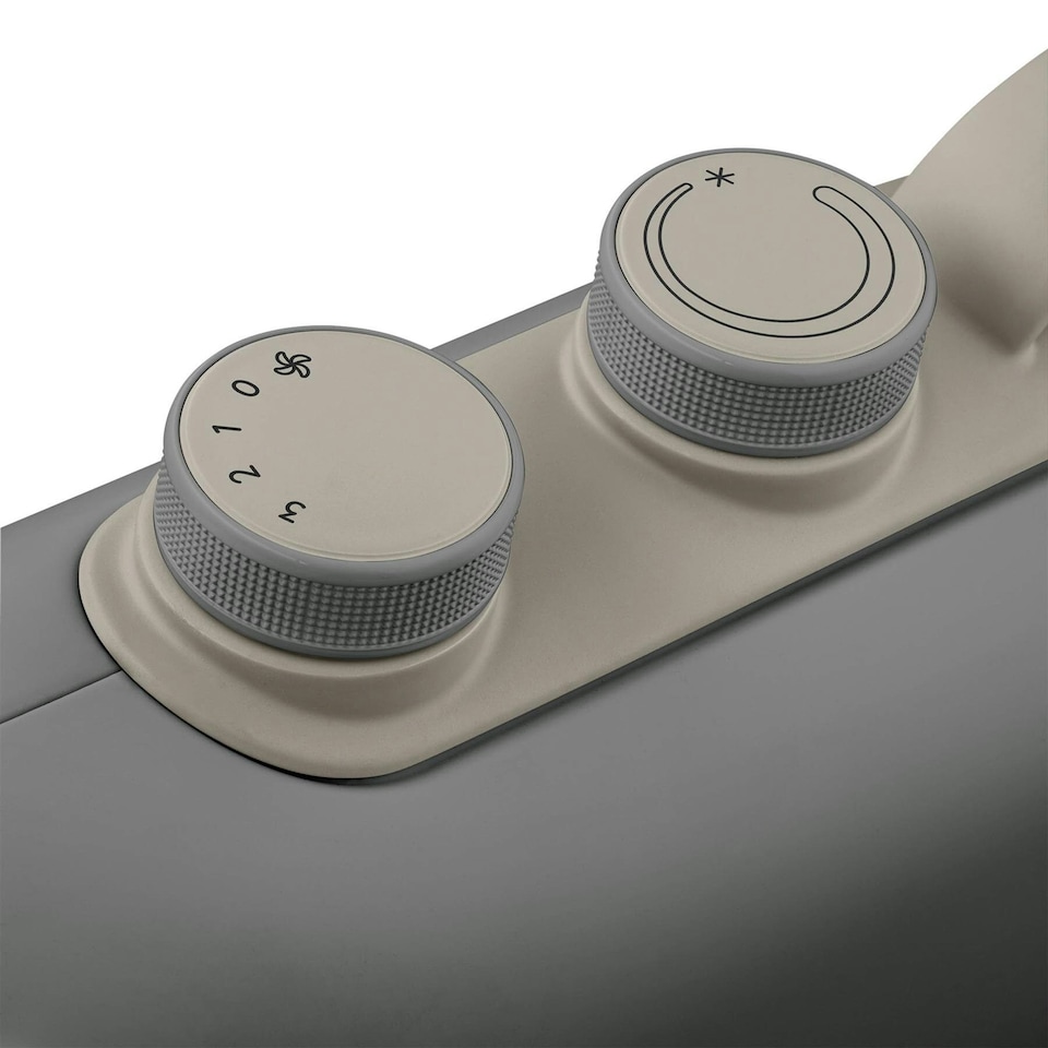image 1 of Delonghi 2400W Capsule Fit Fan Heater, Grey