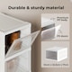 image 4 of Levede Shoe Box Foldable Home Shoe Shelf Ventilated Storage Organizer 6 Pcs