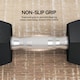 image 4 of HOMCOM Hexagonal Dumbbells Kit Weight Lifting Exercise for Home Fitness 2x6kg
