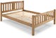 image 2 of 5ft King Size Antique honey pine,wood,wooden,solid slatts,bed frame.