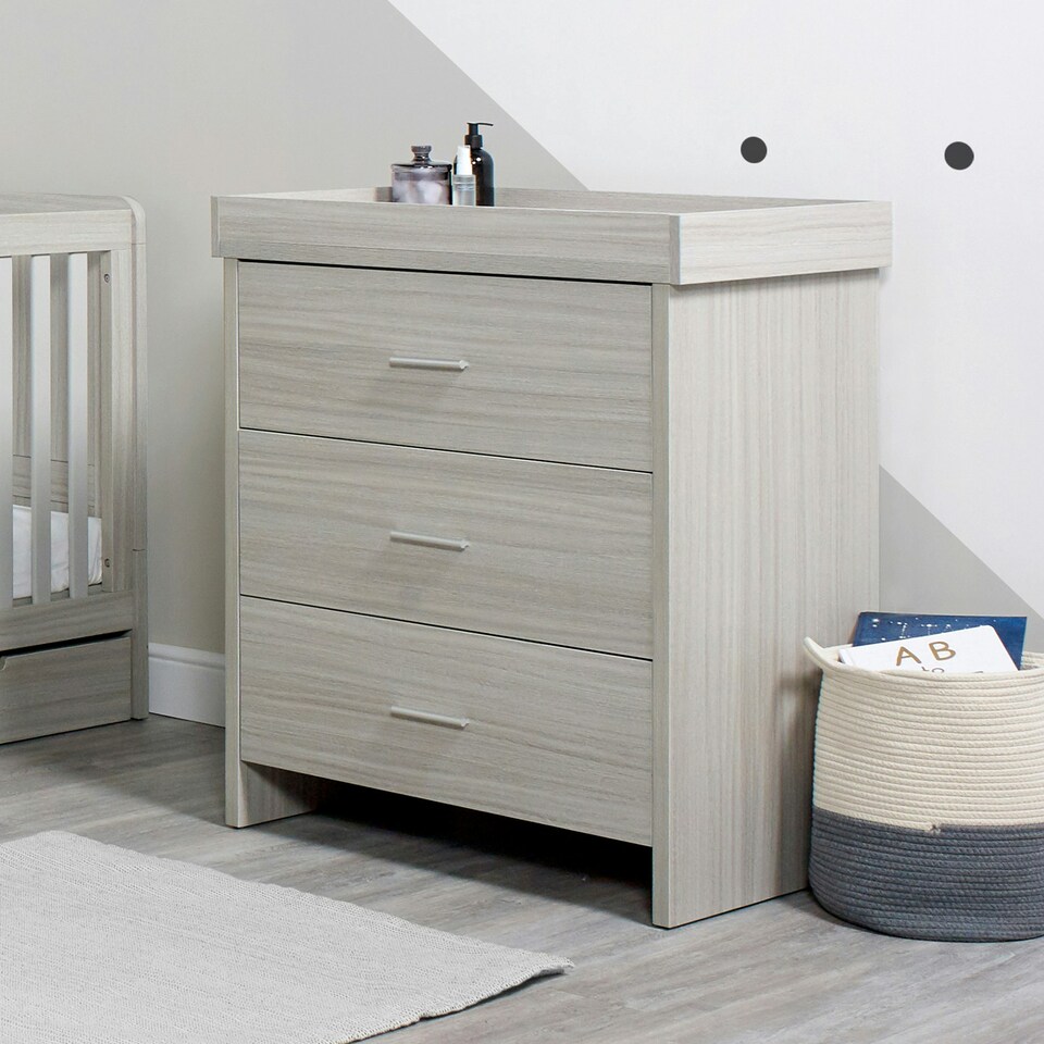 image 1 of Pembrey Changing Unit/Chest (Ash Grey)
