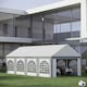 image 2 of Outsunny 8 x 4m Party Tent, Marquee Gazebo with Sides, Windows and Double Doors