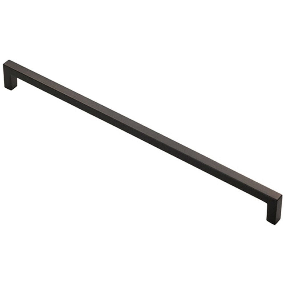 Loops Square Block Handle Pull Handle 330 x 10mm 320mm Fixing Centres Matt Black