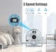 image 5 of PureMate 14-Inch High-Velocity Chrome Floor Fan