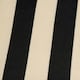 image 5 of OHS Stripe Print Ultra Soft Fleece Cosy Blanket Throw, 125x150cm - Black/White