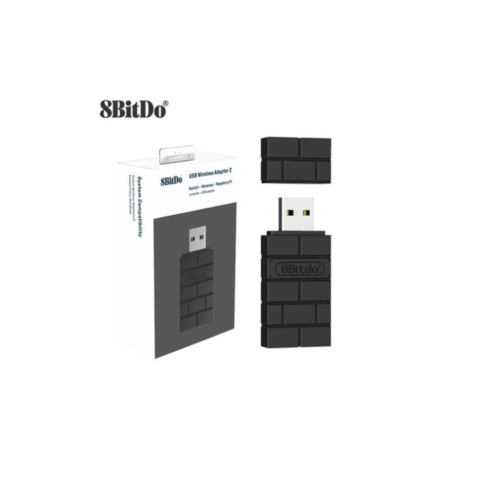 image 1 of USB Wireless Adapter 2 for Switch PC Mac Xbox and PS5 (Black)