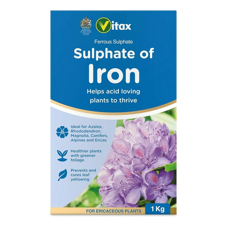 image 1 of Vitax Sulphate of Iron Fertiliser, 1kg