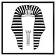 image 2 of Tutankhamun (Picture Frame) White | L