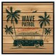 image 2 of California wave patrol (Picutre Frame) Brown | Oak | L