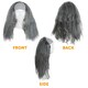 image 6 of Crazy Ghost Wig – Wild White Fancy Dress Hairpiece for Halloween & Spooky Costumes N/A | One Size