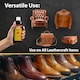 image 5 of Fiebing's Vintage Gel - Instant Antique Leather Finish Polish 8oz | Black | Black