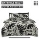 image 6 of VELVETIO Matthias Complete Duvet Cover Set with Fitted Sheet Breathable Bedding Quilt Multi | King