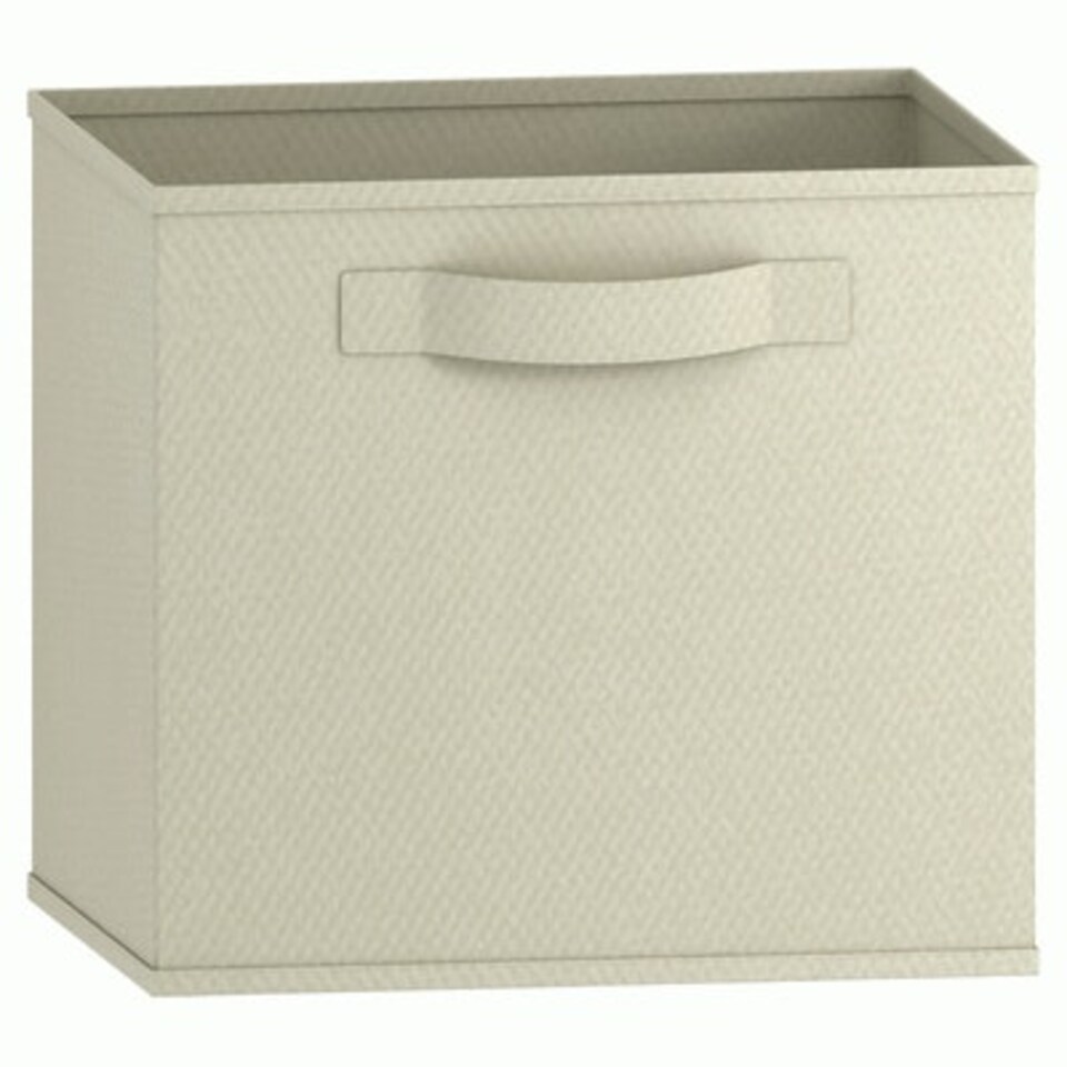 image 1 of Collapsible Non-Woven Storage Box - M Cream | 0