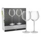 image 10 of BarCraft Handmade Ribbed Gin Glasses Gift Box Set of 2