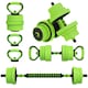 image 1 of SPORTNOW Weight Dumbbells Set, Barbell, Kettlebell, Push Up Stand, 40kg