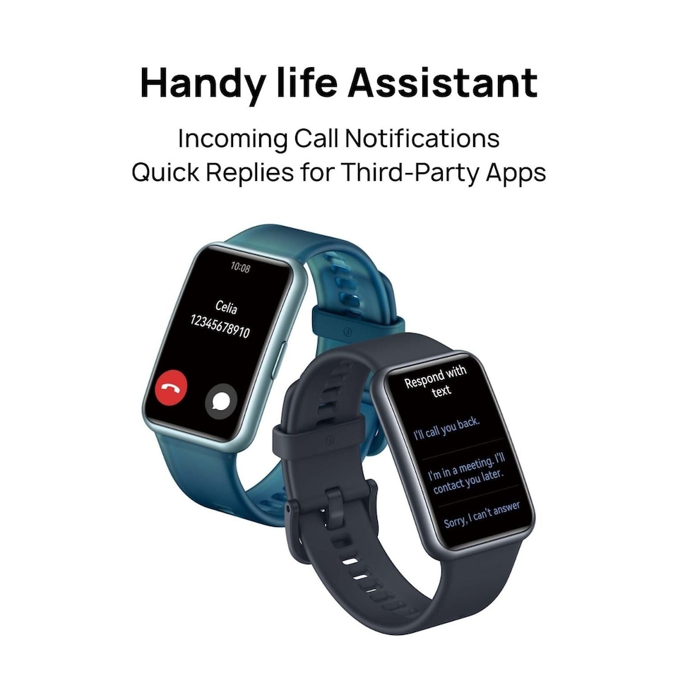 image 1 of Huawei Watch FIT SE AMOLED Black Smartwatch