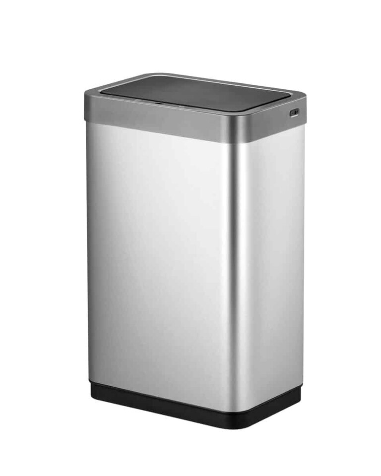 image 1 of EKO Mirage X 45L Large Sensor Bin, Touchless Automatic Rubbish Bin, Perfect for Kitchen & Home, Stainless Steel, 45 Litre