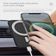 image 6 of Black Wireless Magnetic Mobile Phone Car Charger & Vent Mount