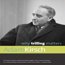Why Trilling Matters Paperback Book
