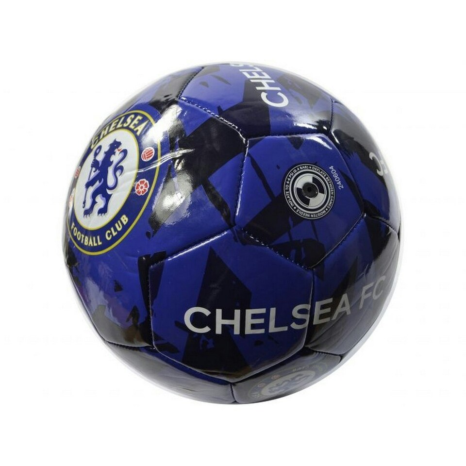 image 1 of Chelsea FC Graffiti Football - Blue/White - 5