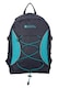 image 3 of Mountain Warehouse Bolt 18L Backpack Rucksack Padded Straps Multi Pocket Day Bag | Blue | Teal